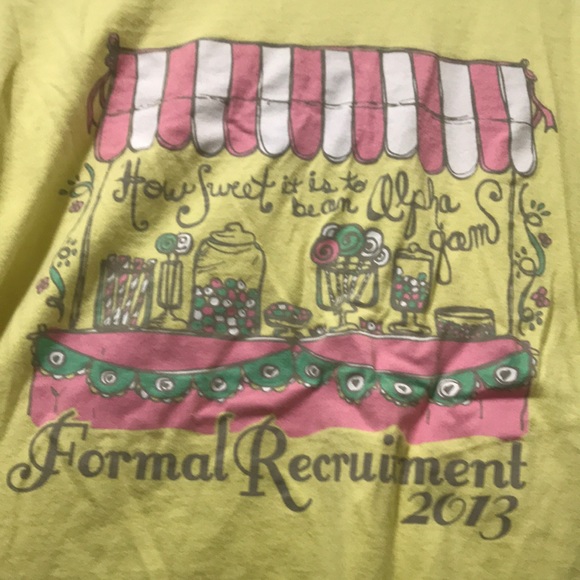 Alpha Gamma Delta Top - Picture 2 of 2